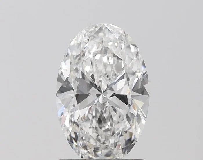 2 carat E-VVS2 Oval Cut Lab Grown Diamond