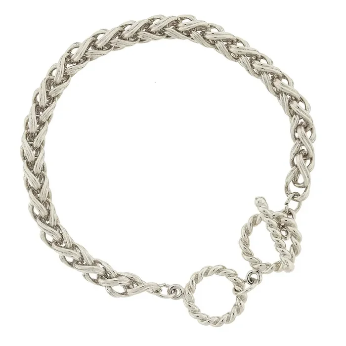 2028 Jewelry Ponytail Chain Toggle Bracelet