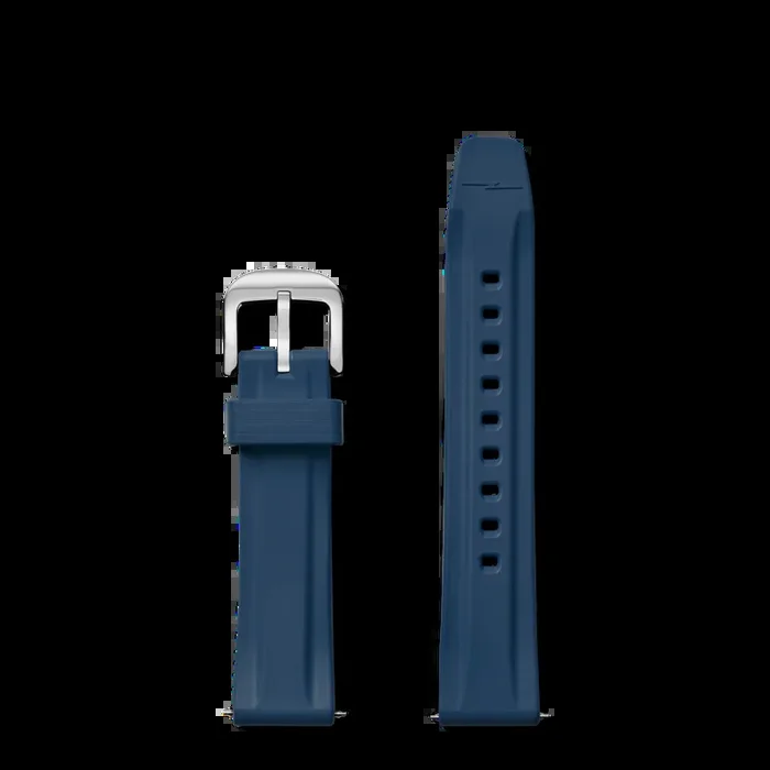20mm Midnight Blue Rubber Watch Strap – Midnight Blue
