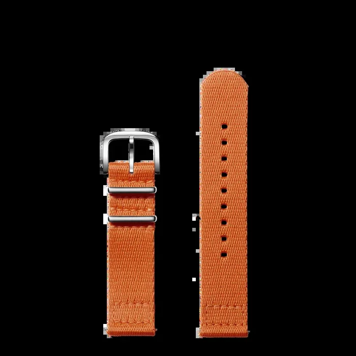 20mm Orange G10 Nylon Watch Strap – Orange