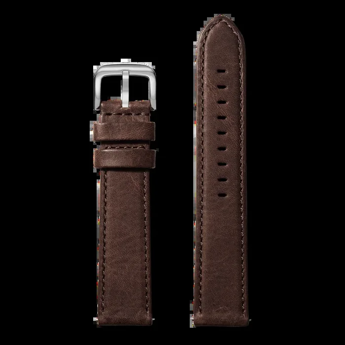 22mm Cattail Leather Watch Strap (XL) – Cattail