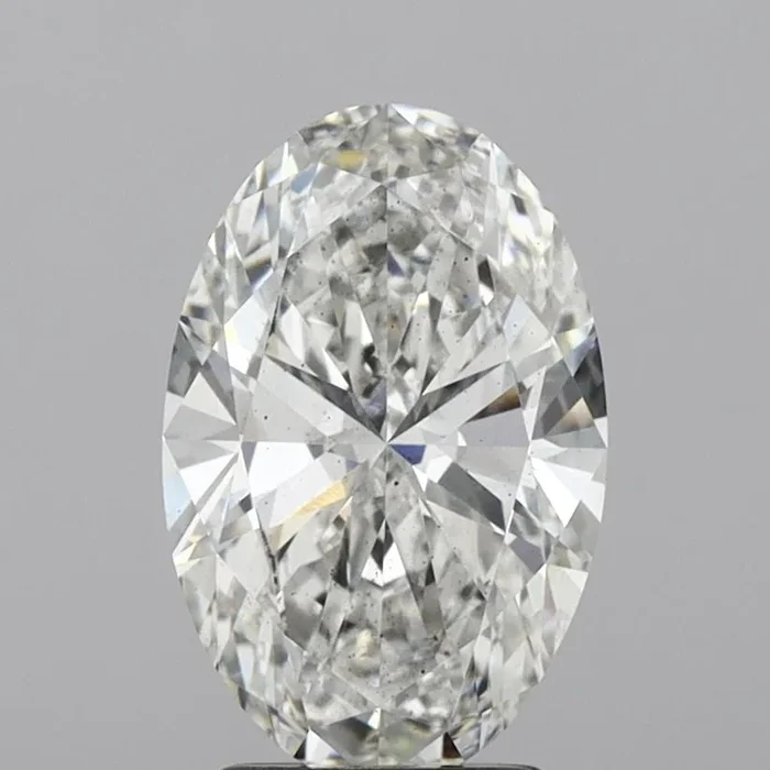 3.01 carat G-VS2 Oval Cut Lab Grown Diamond