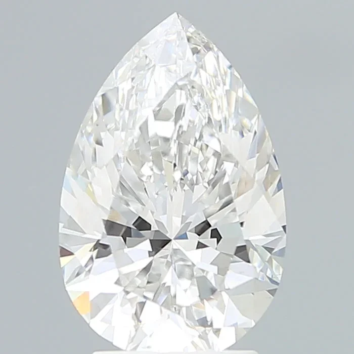 3.03 Carat Pear Shaped, Very Good Cut, E Color, VS2 Clarity, IGI Certified Lab Grown Diamond
