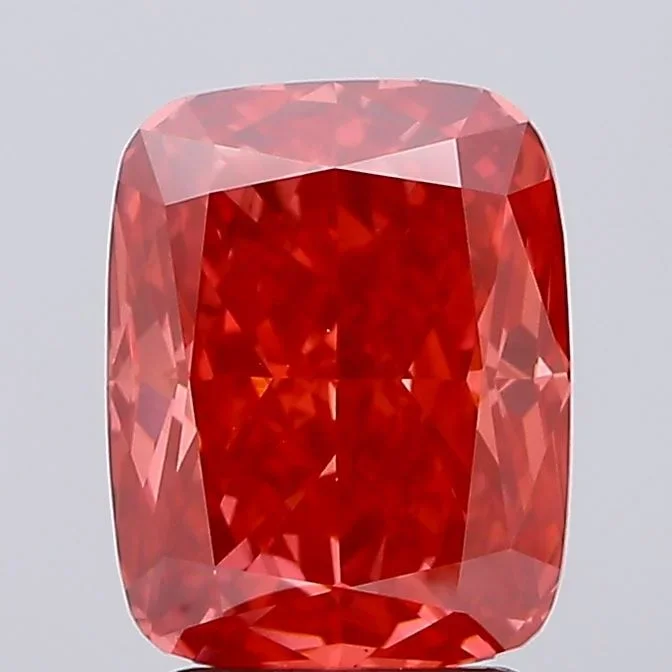 3.04 Carat Cushion Shaped, Very Good Cut, VS1 Clarity, IGI Certified Lab Grown Diamond