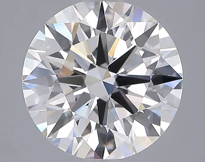 3.06 Carat Round Shaped, Ideal Cut, D Color, VVS1 Clarity, IGI Certified Lab Grown Diamond