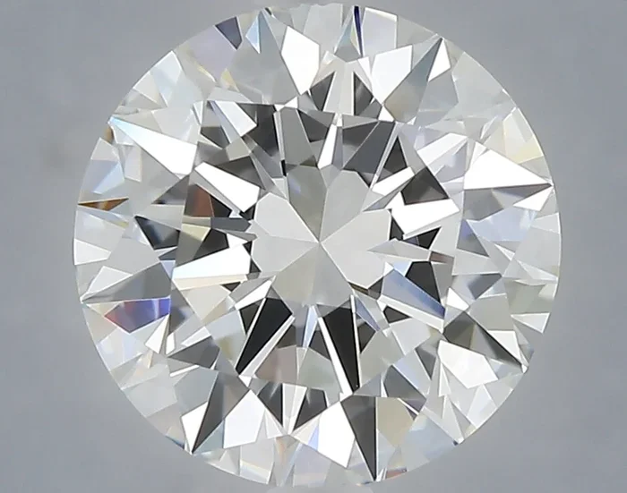 3.08 Carat Round Shaped, Excellent Cut, E Color, VVS2 Clarity, IGI Certified Lab Grown Diamond