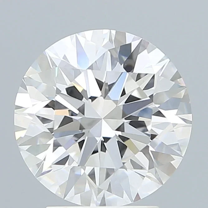3.08 Carat Round Shaped, Ideal Cut, E Color, VVS2 Clarity, IGI Certified Lab Grown Diamond