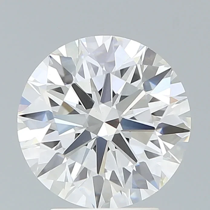 3.16 Carat Round Shaped, Ideal Cut, F Color, VVS2 Clarity, IGI Certified Lab Grown Diamond
