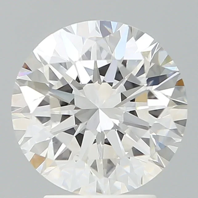 3.22 Carat Round Shaped, Excellent Cut, D Color, VVS2 Clarity, IGI Certified Lab Grown Diamond