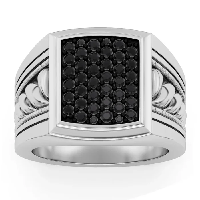 3/4 CTW Natural Diamond Ring in Sterling Silver