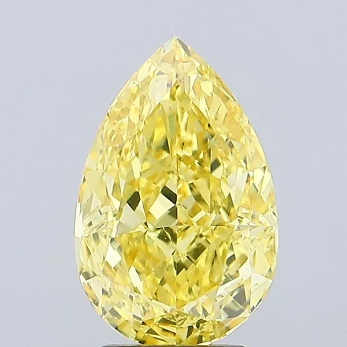 3.40 Carat Pear Shaped, Very Good Cut, VS2 Clarity, IGI Certified Lab Grown Diamond