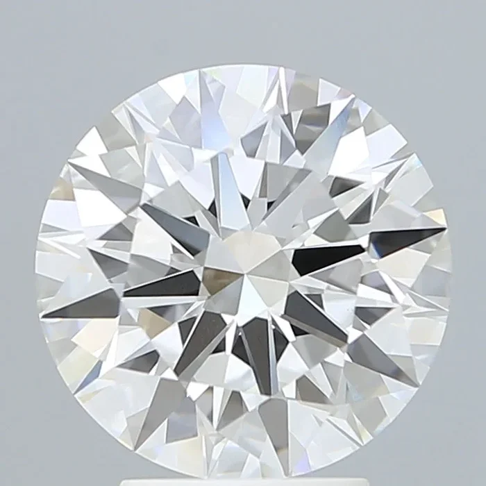 3.71 Carat Round Shaped, Ideal Cut, E Color, VVS2 Clarity, IGI Certified Lab Grown Diamond