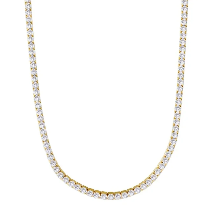 3mm Tennis Chain Necklace