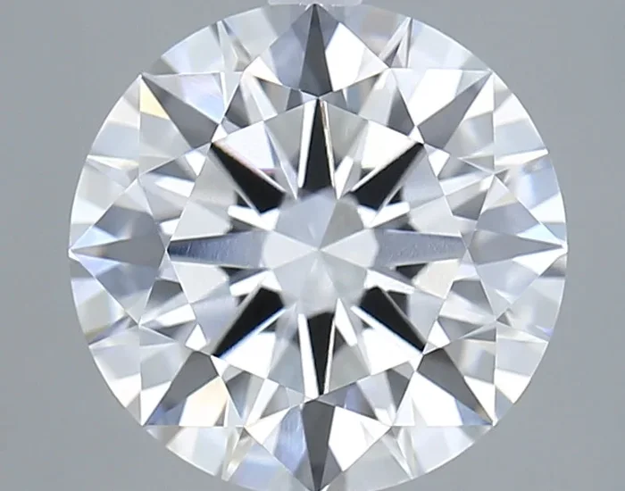 4.06 Carat Round Shaped, Ideal Cut, E Color, VVS2 Clarity, IGI Certified Lab Grown Diamond