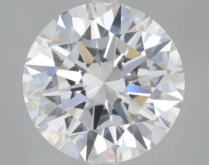 4.10 Carat Round Shaped, Ideal Cut, D Color, VS1 Clarity, IGI Certified Lab Grown Diamond