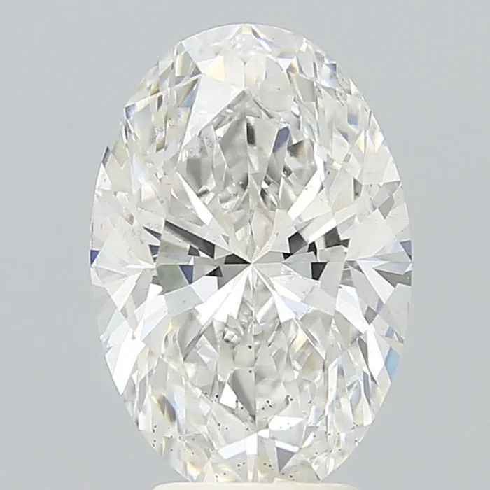 4.22 Carat Oval Shaped, Very Good Cut, G Color, SI1 Clarity, IGI Certified Lab Grown Diamond