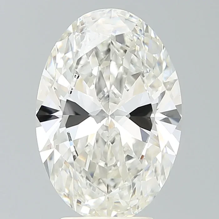 4.35 Carat Oval Shaped, Very Good Cut, G Color, VVS2 Clarity, IGI Certified Lab Grown Diamond