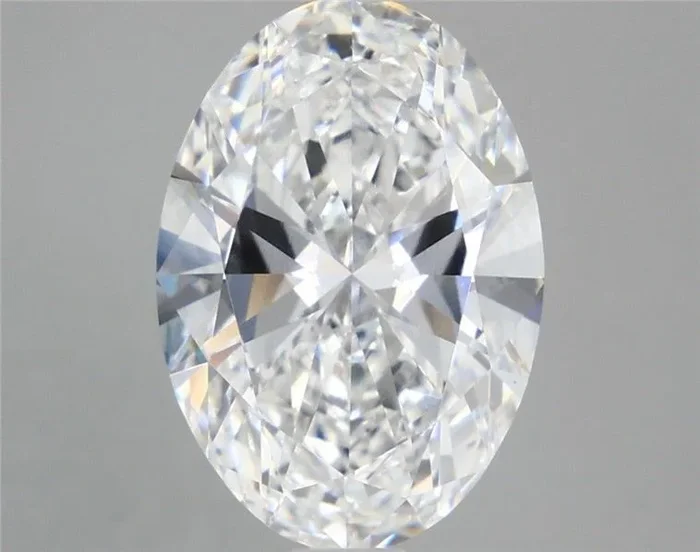 4.95 Carat Oval Shaped, Excellent Cut, E Color, VVS2 Clarity, IGI Certified Lab Grown Diamond