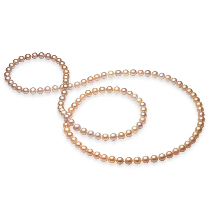 48″ Freshwater Mixed Pearl Strand – 10-11mm