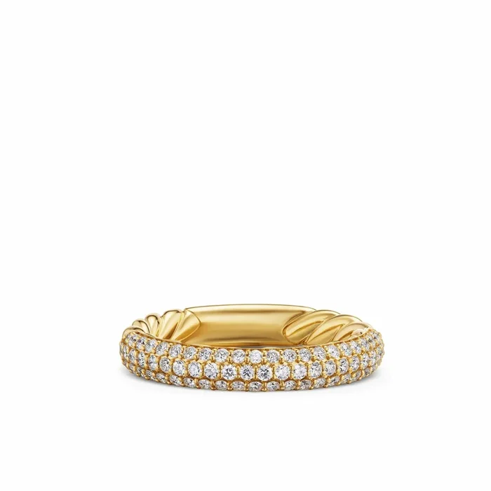 4mm Mercer Pave Band Ring 0.60