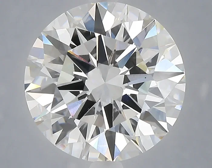 5.09 Carat Round Shaped, Excellent Cut, E Color, VS1 Clarity, IGI Certified Lab Grown Diamond