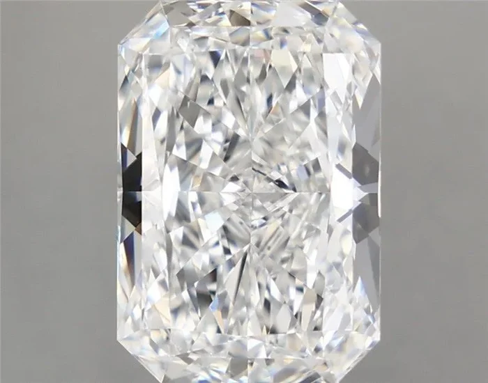 5.15 Carat Radiant Shaped, Ideal Cut, E Color, VS1 Clarity, IGI Certified Lab Grown Diamond
