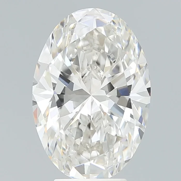 5.18 Carat Oval Shaped, Very Good Cut, G Color, VVS2 Clarity, IGI Certified Lab Grown Diamond