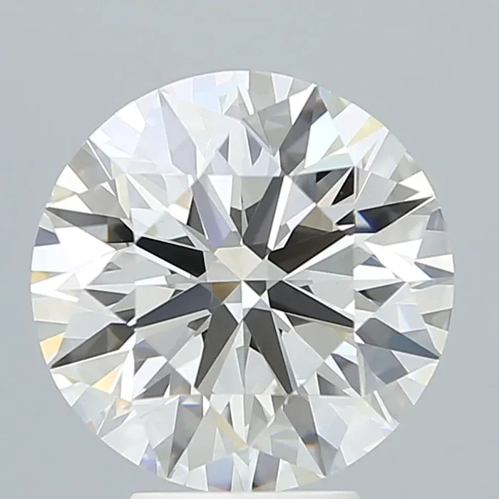 5.19 Carat Round Shaped, Excellent Cut, G Color, VVS2 Clarity, IGI Certified Lab Grown Diamond