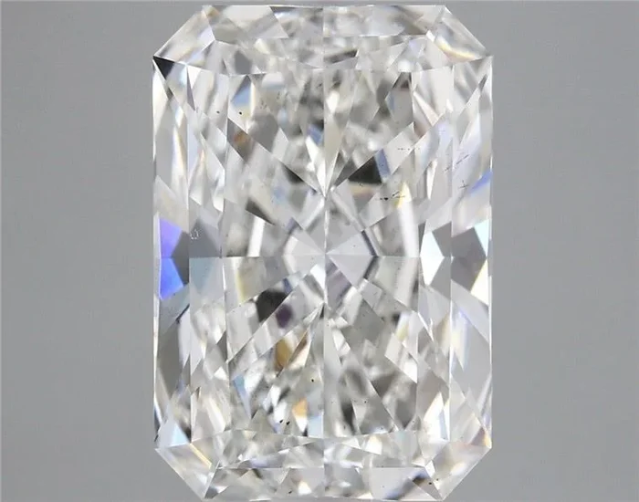 5.20 Carat Radiant Shaped, Excellent Cut, F Color, VS2 Clarity, IGI Certified Lab Grown Diamond