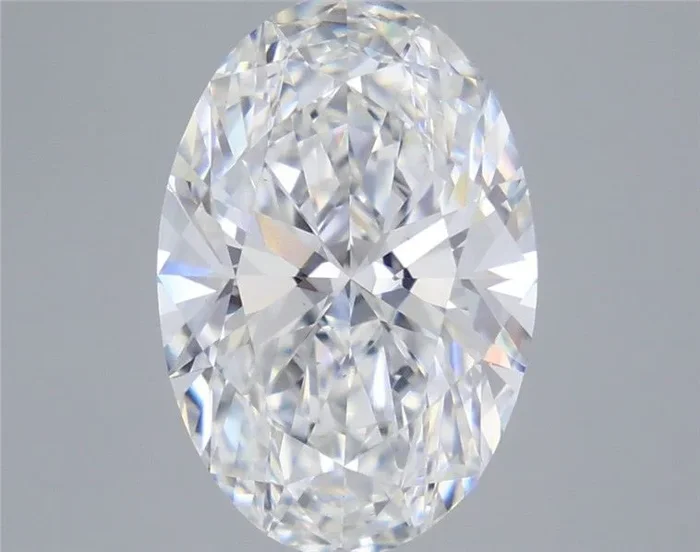5.30 Carat Oval Shaped, Ideal Cut, E Color, VS2 Clarity, IGI Certified Lab Grown Diamond