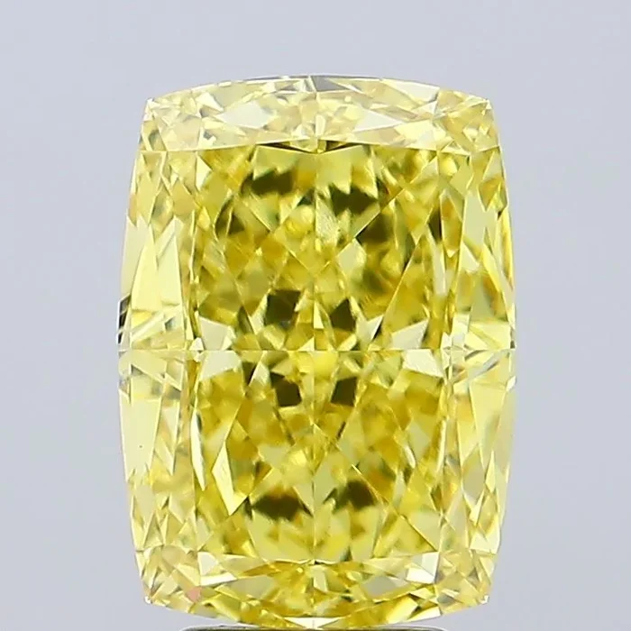5.35 Carat Cushion Shaped, Very Good Cut, VVS2 Clarity, IGI Certified Lab Grown Diamond