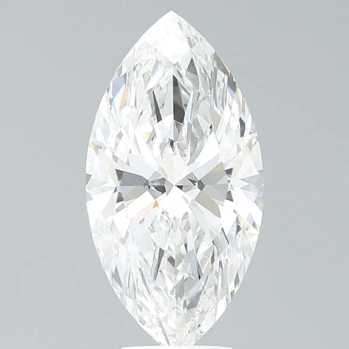 5.44 Carat Marquise Shaped, Very Good Cut, F Color, VS2 Clarity, IGI Certified Lab Grown Diamond