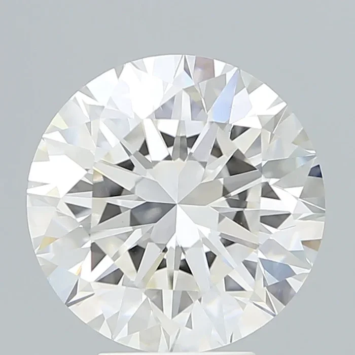 5.45 Carat Round Shaped, Excellent Cut, G Color, VS1 Clarity, IGI Certified Lab Grown Diamond