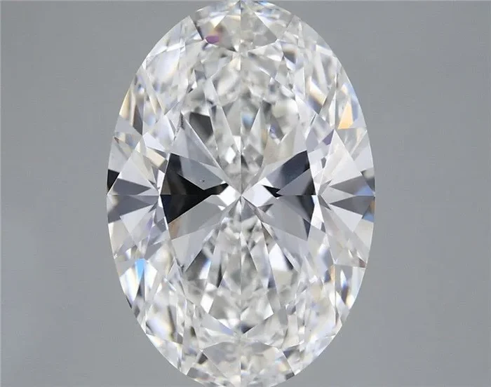 5.63 Carat Oval Shaped, Ideal Cut, F Color, VS1 Clarity, IGI Certified Lab Grown Diamond