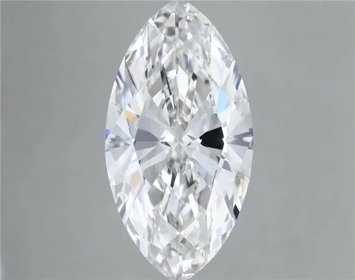 6.17 Carat Marquise Shaped, Excellent Cut, F Color, VS1 Clarity, IGI Certified Lab Grown Diamond
