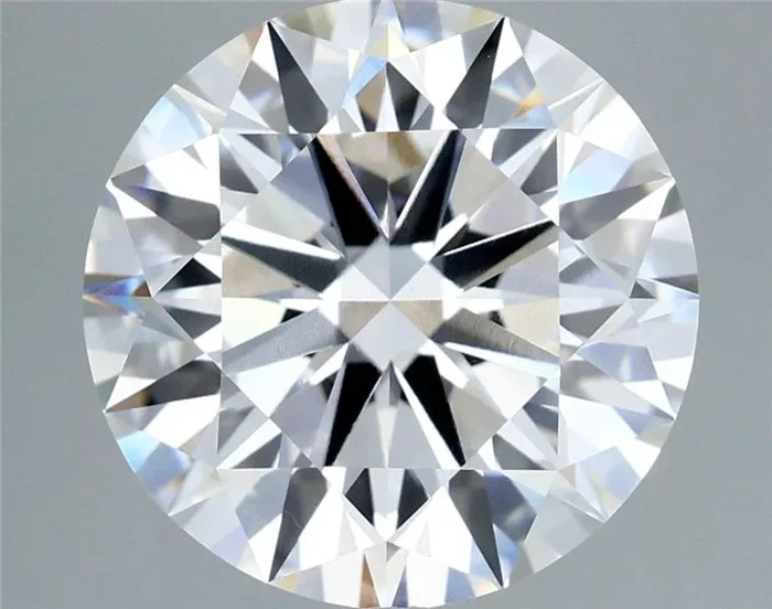 6.34 Carat Round Shaped, Ideal Cut, E Color, VVS2 Clarity, IGI Certified Lab Grown Diamond