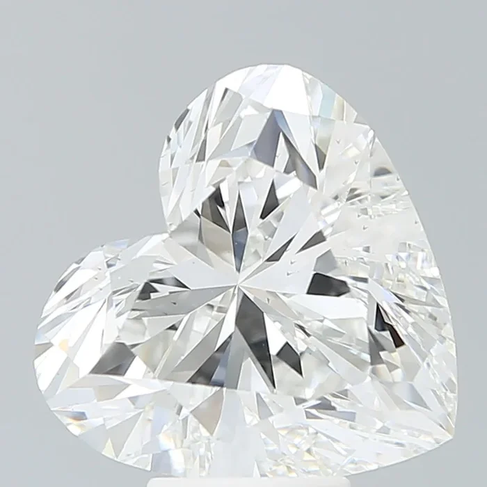 7.01 Carat Heart Shaped, Very Good Cut, F Color, VS2 Clarity, IGI Certified Lab Grown Diamond