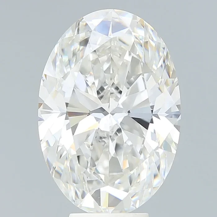 7.82 Carat Oval Shaped, Very Good Cut, G Color, VVS2 Clarity, IGI Certified Lab Grown Diamond