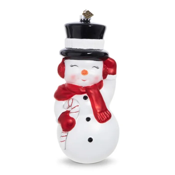 8″ Snowman Blow Mold Ornament