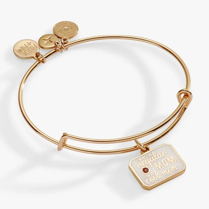 ‘I’m Not a Regular Mom, I’m a Cool Mom’ Charm Bangle