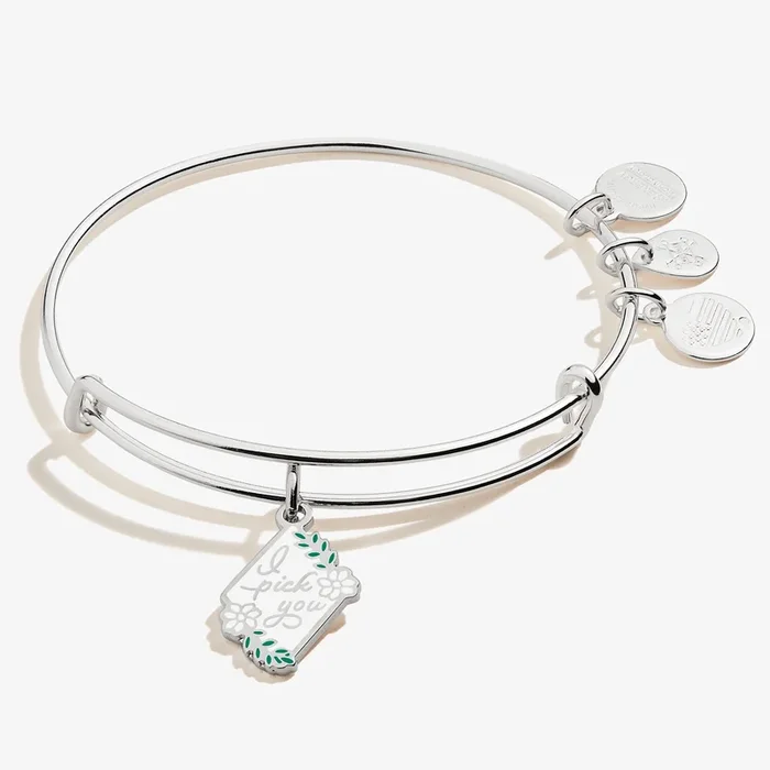 ‘I Pick You’ Charm Bangle