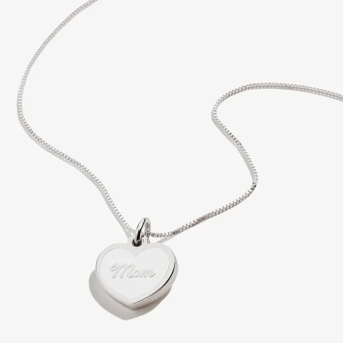 ‘Love You Unconditionally’ Mom Duo Charm Necklace