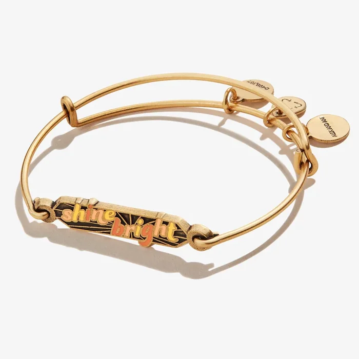 ‘Shine Bright’ Inline Charm Bangle