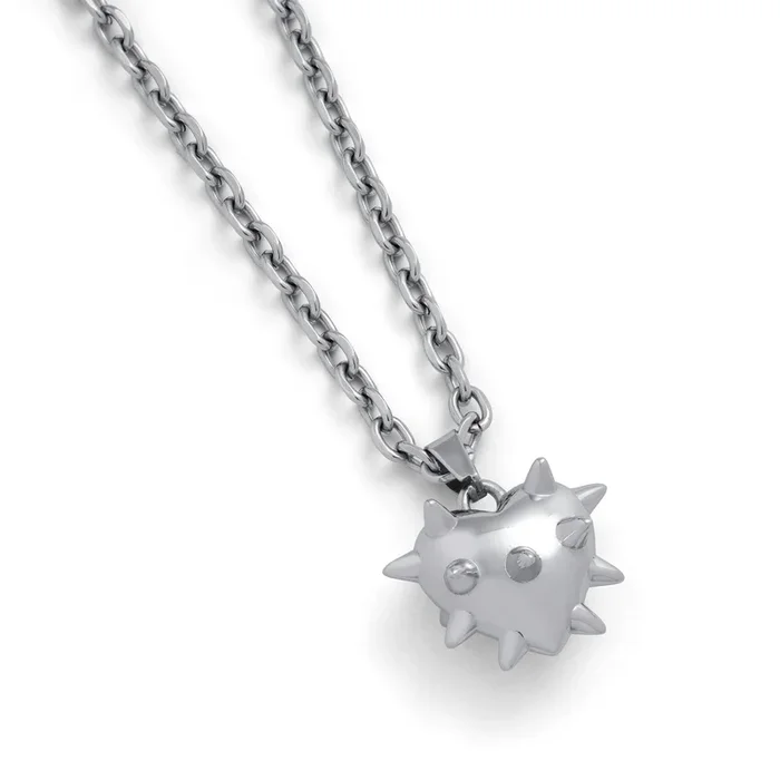 “Love Hurts” Spiked Heart Pendant