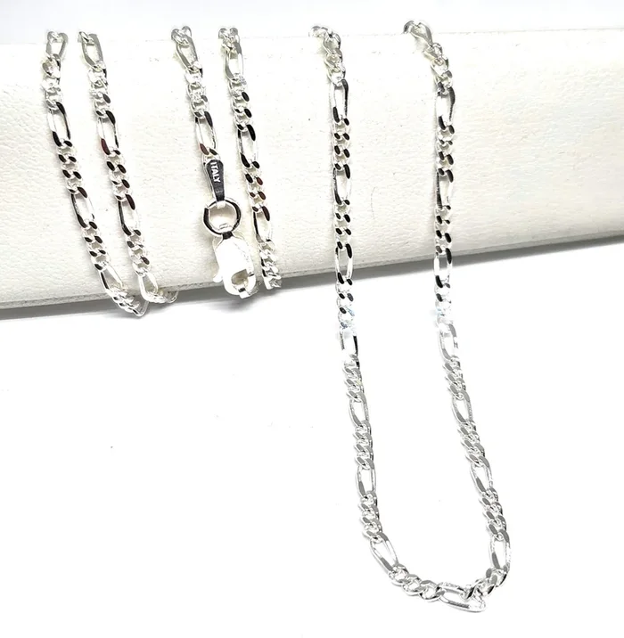 .925 Silver Figaro Chain 18-24 inch 2.2mm
