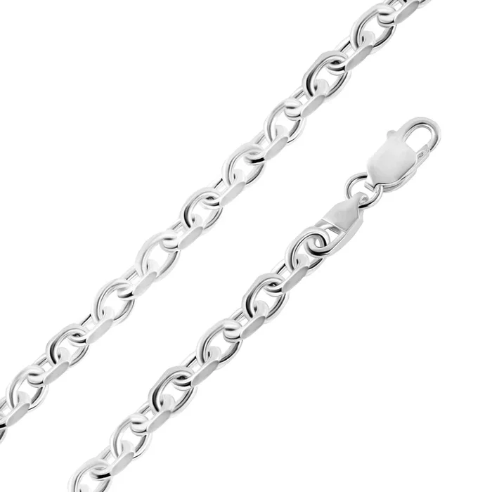 925 Sterling Silver Forzatina Diamond Cut 180 5.5mm Chain or Bracelet – CH32-180