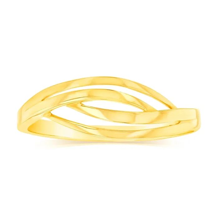 9ct Yellow Gold Ring 8.5mm