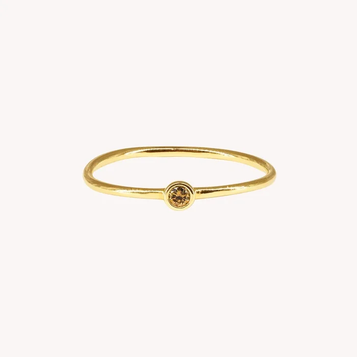 Alba Brown Diamond Ring