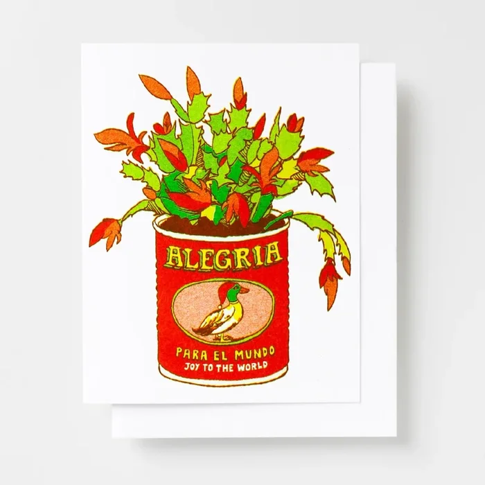 Alegría para el mundo – Risograph Card Set