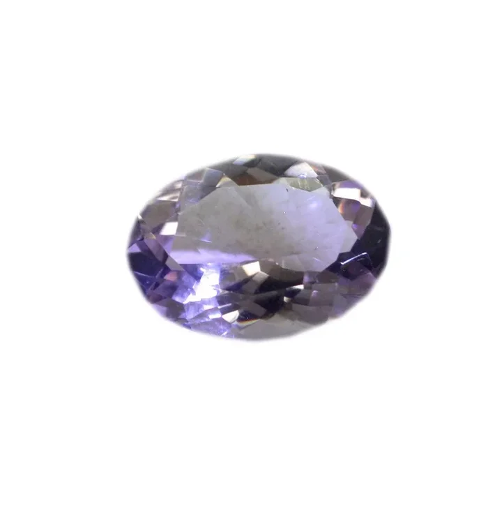 Amethyst 1PC Chunky 15×20 MM Oval Faceted Purple Fiery Semi Precious Loose Gemstone